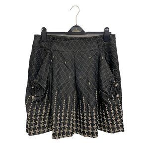 Norm Women's Thigh High Box Pleat Big Pocket Skirt Size EUR 44 (12-14)